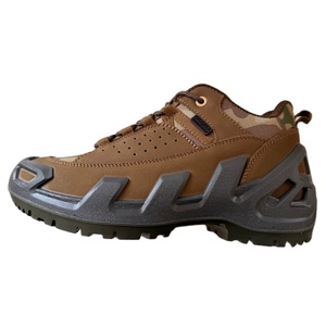 TSB08 Brown Green CP Customized Outdoor Brown Ankle Middle Cut <b>Boots</b> Ankle Height <b>Hiking</b> Outdoor Heavy Duty Training Shoes - Product Image 1