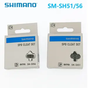Juego de Calas <span class=keywords><strong>Shimano</strong></span> SM-SH51 SM-<span class=keywords><strong>SH56</strong></span> <span class=keywords><strong>SPD</strong></span>, Calas Autoblocantes para Pedales, Juego de Calas para Zapatos de Ciclismo de Montaña y Carretera - Product Image 1