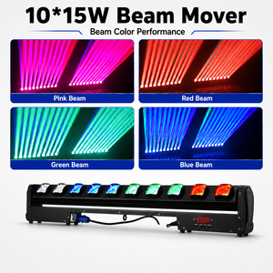 Luz Móvil de Cabeza LED de 10x15W para Discotecas, DJ y Eventos en Vivo - Product Image 5