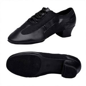 Zapatillas de Ballet Planas de Microfibra Suave con Suela Dividida para Mujer, Zapatos de Baile para Maestros, También para Hombre - Product Image 3