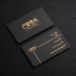 Cartes de <span class=keywords><strong>visite</strong></span> personnalisées noires pour entreprises, impression de cartes de <span class=keywords><strong>visite</strong></span> personnalisées, impression offset sur papier cartonné duplex, papier artistique fantaisie - Product Image 2