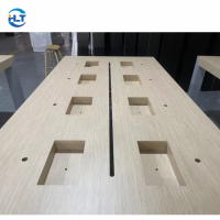 Table de présentation personnalisée pour drone DJI |   Tableau en MDF avec pieds métalliques, écologique, robuste, imperméable, recyclable, pour une expérience de boutique numérique