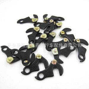 Gancho de cambio trasero de metal de montaje directo para bicicleta, placa accesoria duradera para desviador - Product Image 3