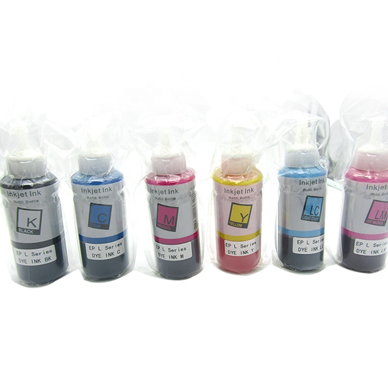 HiTek T6641 6644 T6721 6724 K0196 C0030 M0035 Y0025CS Ink Refill Kit for Epson L100 L-101 L-110 L-111 L200 L201 L211