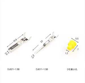 車の防水オスメス1.5Tycoアンプコネクタ12 3 4 56ピンワイヤー自動自動車用電気コネクタ自動ワイヤーハーネス - Product Image 2