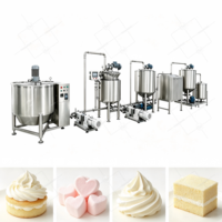 Aérateur continu de pâte à gâteau ORME, mélangeur de crème entièrement automatique pour ligne de boulangerie, crème, gâteau, guimauve