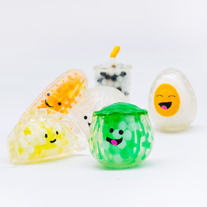 Billes de décompression en TPR en forme de nourriture (maltose) pour enfants, jouets anti-stress en gros - Product Image 4