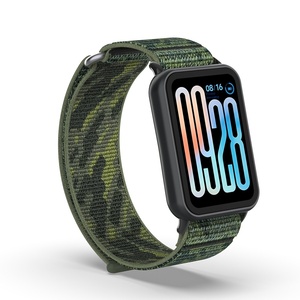 Chính thức cho Xiaomi Nylon vòng dây đeo cổ tay cho <span class=keywords><strong>mi</strong></span> band 9pro và Redmi watch5 Màu Đỏ - Product Image 1