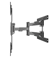 Soporte de pared para TV Soporte de TV extensible de inclinación giratoria Universal Max VESA 600x400mm 45 a 75 pulgadas OLED QLED Plasma curvo 4K UHD Monitor