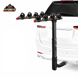 Porte-vélos pliable AUTOBOTS OEM pour 4 vélos, support de plateforme inclinable pour SUV et camion, récepteur de classe III IV, commande en gros - Product Image 1