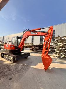 Mini-excavatrice Doosan DH55 d'occasion pas chère, moteur d'origine, bon état, haute qualité, 5 tonnes, 6 tonnes, 4 tonnes, faible nombre d'heures de fonctionnement - Product Image 2
