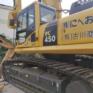 รถขุดมือสอง PC450-8ขุดดินระบบไฮดรอลิกขนาด45ตัน PC220-8 PC110-7 PC200-6 PC240-8คุณภาพสูง - Product Image 5