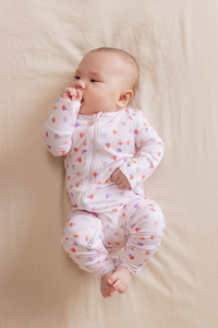 Nuevo diseño superventas <span class=keywords><strong>ropa</strong></span> de bebé 2 vías <span class=keywords><strong>marca</strong></span> cremallera YKK 0-3m bebé Footie pijamas Convertible Zippy una pieza - Product Image 3