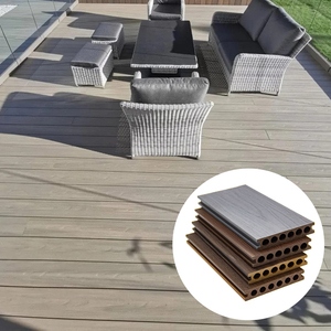 Tarima de Exterior de WPC con Aspecto de Madera de Alta Calidad <span class=keywords><strong>JUANA</strong></span>, Tarima de WPC Coextruida, Tarimas de Madera Plástica Compuesta - Product Image 2