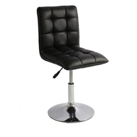 Tabouret de bar moderne de luxe ajustable et pivotant Chaise de comptoir pour restaurant et cuisine de salon de beauté et de maquillage
