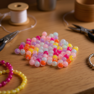 Perle di Imitazione Ilan da 8mm, 18g, per Creazione di Gioielli Artigianali - Product Image 2