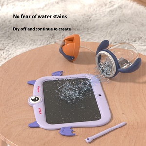 8.5 inch dễ thương quái vật vui vẻ LCD vẽ Hội Đồng Quản trị phim hoạt hình cuốn sách vẽ tranh cho 3-6 tuổi trẻ em ngày món quà Memo Pads phong cách - Product Image 3