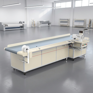 Fully Automatic Flat-Bed Overlock Stitch Hemming Sewing Machine New Condition Single Engine Motor for Curtain Sewing Equipment - Product Image 1