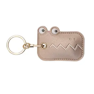 New creative rectangular water drop mini access control personality keychain pendant cute bag hanging ornaments small gifts