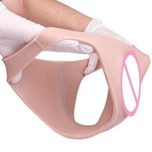 Silicone Realistic Vagina Thrusting Pants Ideal for Male Crossdressers Top-tier BDSM Toy for Same-sex Play for Adults 18+ - Product Image 1