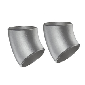 Raccordi a Gomito 30 Gradi in Acciaio <span class=keywords><strong>Inox</strong></span> 304L, Piccole Dimensioni, Materiale SS, Saldatura di Testa, Raccordi a Gomito 304/316 - Product Image 1