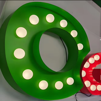 Kundenspezifische Kreative Outdoor-LED-Leuchtkasten-Werbetafel mit Internet-Promi-Schriftzug, Große Bodenleuchte, Anpassbar, IP54 Wetterfest