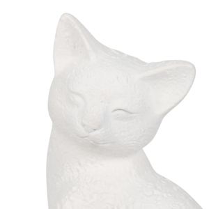 Statuetta di gattino in resina con coda appesa, ornamento fantasioso per la decorazione della casa, del bagno, dell'ufficio, del soggiorno - Product Image 4