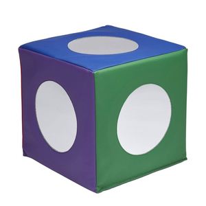 Bloques de Apilamiento Sensoriales Seguros y Certificados, 12x12x12 Pulgadas, de Poliuretano y Cuero PU, Juego de Bloques de Construcción, Juguete Electrónico - Product Image 2