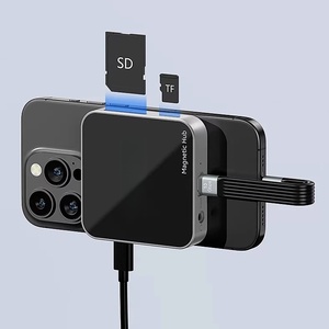 Base de Conexión USB C Magnética Blueendless de 10 Gbps, Estación de Acoplamiento PD de 100 W, 4K60Hz, Lector de Tarjetas SD 2.0, Aleación de Aluminio, <span class=keywords><strong>Mac</strong></span>/Windows/Android - Product Image 2