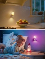 LOHAS Cute 3D Puppy Night Light Plug In Wall Dusk Dawn Sensor RGB + Soft White 3000K Dogs Night Lights for Bedroom