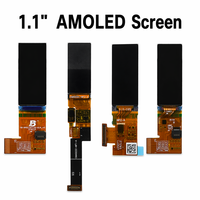 Module d'affichage AMOLED couleur 1,1 pouce, résolution 126x294, interface SPI, écran OLED portable pour montre connectée, montage sur panneau