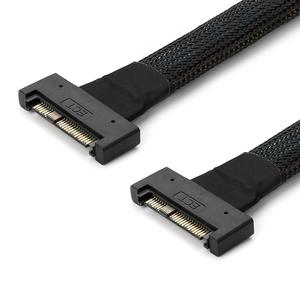 PCIe SAS .<span class=keywords><strong>2</strong></span> 68 Pin kabel SFF-8639 68Pin kabel laki-laki ke perempuan 0.6m kabel sff8639 untuk server - Product Image 4