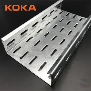 Good Quality Stainless Steel SS304 SS316 Electro galvanized 250 X 50 mm 300X50 mm Perforated Cable Tray System