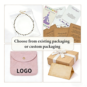 Collier en gros de pierres naturelles et de perles, bijoux avec pendentif coquillage cauris pour boutiques et promotions de la Fête des Mères - Product Image 3