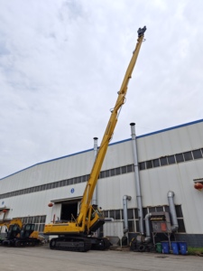 2025 nouveauté 20m 24m 30m longue portée haute portée bras de démolition boom pour <span class=keywords><strong>XCMG</strong></span> XE215 XE245 XE270 XE335 XE380 XE450 XE500 - Product Image 3