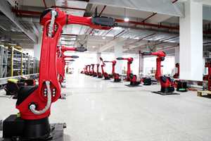 กรรไกรลมอุตสาหกรรมควบคุมด้วย PLC ของ BRT พร้อมการป้องกันระดับ IP65 และหุ่นยนต์แขนกลแบบข้อต่อ - Product Image 4