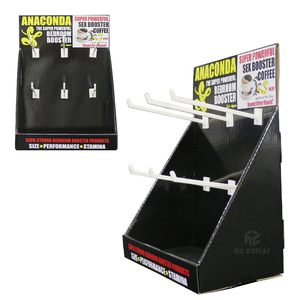 Mostrador de cartón para encimera, cajas de exhibición, gancho, clavija, mesa, Mostrador de exhibición de cartón, soportes de exhibición de escritorio - Product Image 4