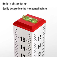 Le nouveau niveau de niveau-hauteur est conçu pour la mise à niveau horizontale précise de l'installation de tuile. Il peut ajuster la hauteur avec précision.