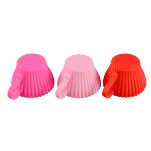 Moule à Gâteau en Silicone Rond Carré <span class=keywords><strong>Muffin</strong></span> Cupcake Moule de Cuisson Antiadhésif Réutilisable Silicone <span class=keywords><strong>Muffin</strong></span> Gâteau Moule de Cuisson Ustensiles de Cuisson - Product Image 4