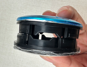 Nouvelles enjolives de <span class=keywords><strong>roue</strong></span> en plastique noir avec <span class=keywords><strong>logo</strong></span> 56MM/65MM/70MM pour <span class=keywords><strong>Volkswagen</strong></span> Lavida Sagitar Magotan - Product Image 2