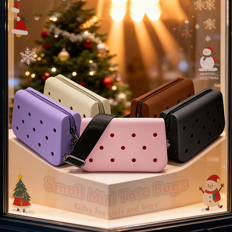 Promotions Christmas EVA Mini Tote Bags