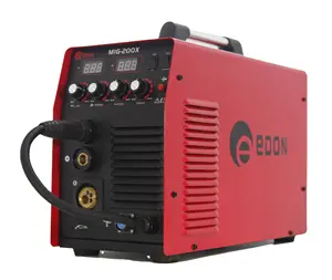 EDON 3 IN 1 MIG MMA MAG MIG-200X 15KG CO2 MIG KAYNAK MAKINESİ invertör kaynakçı gaz ve gaz MIG kaynakçı