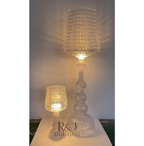 Châu âu phong cách hiện đại Kabuki tầng thường vụ đèn với Led điều khiển từ xa Stylish nghệ thuật rượu thủy tinh phòng khách Đèn trang trí - Product Image 1