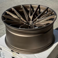 Rines de Aluminio Cromados Personalizados para Auto, 16 17 18 19 20 21 22 Pulgadas, 5x114.3 5x112 5x110 5x120, Cóncavos, Forjados, para BMW M3 M4