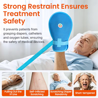 Guantes de Sujeción Médica Aiwecare para Demencia y Alzheimer - Guantes de Seguridad Anti-Extubación para el Cuidado del Paciente