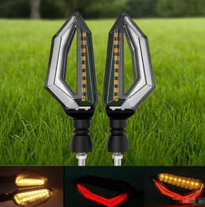 Accesorios de Modificación de Señales de Giro para Motocicleta, Luz LED de Giro para Scooter Eléctrico de 12v, Little Monkey Horizon - Product Image 1