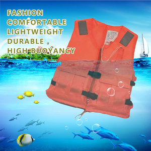 Gilet de <span class=keywords><strong>sauvetage</strong></span> en tissu Oxford orange pour adultes Gilet de <span class=keywords><strong>sauvetage</strong></span> marin anti-inondation pour hommes et femmes - Product Image 6