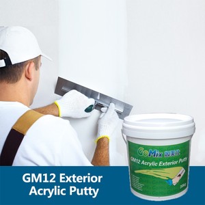 Mastic mural acrylique extérieur pour le nivellement et la décoration des murs Pâte de mastic prête à l'emploi Composé de rendu de plâtre - Product Image 2