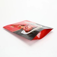Sachet Doypack Transparent pour Aliments avec Fond Carré Transparent pour Salades, Gâteaux et Pizzas - Tailles Personnalisées Disponibles (BOPA(PET)/PE)