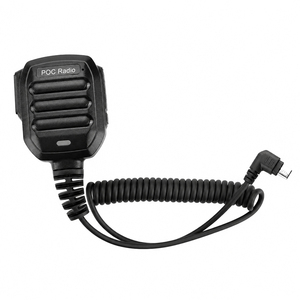 Walkie Talkie Tipo C POC, Resistente al Agua, Largo Alcance, VHF/UHF, Micrófono de Hombro PTT, Radio Bidireccional, Intercomunicador Portátil - Product Image 1